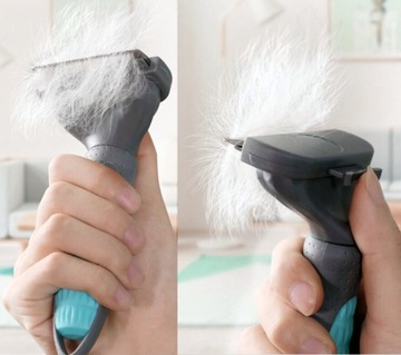 Расческа TRIMER, матовая щетка, удаляет мертвую шерсть собак и кошек L Tz6L.