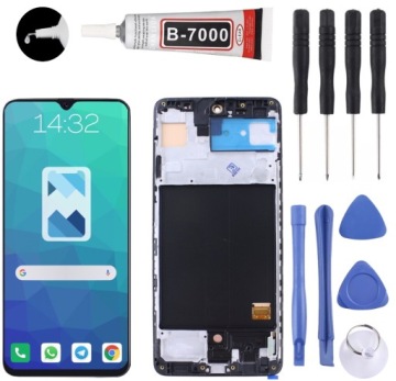 Wyświetlacz Narzędzia do Samsung A51 OLED RAMKA