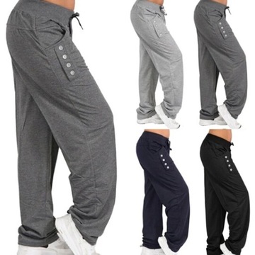 Męskie spodnie sportowe Elastyczne spodnie