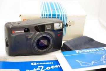 CHINON Pocket ZOOM 38-60мм КОРОБКА Отличное состояние