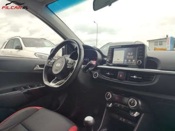 Kia Picanto III Hatchback 5d 1.0 MPI 67KM 2017 Kia Picanto GT-LINE GWARANCJA Kamera LED Navi Udok. przebieg Mozliwa zamia, zdjęcie 9