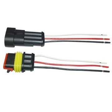 РАЗЪЕМ CUBE SUPERSEAL, 3-КОНТАКТНЫЙ ГЕРМЕТИЧНЫЙ РАЗЪЕМ