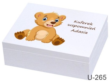 PUDEŁKO WSPOMNIEŃ PREZENT METRYCZKA z wyposażeniem