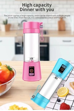 Portable Blender USB Wireless Mixer Electric Juicer Machine Smoothie