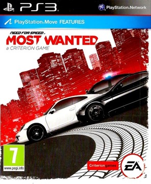 Игра для PS3 NFS NEED FOR SPEED MOST WANTED Гоняйтесь и станьте MOST WANTED