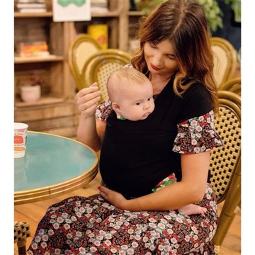 РАСТЯЖАЕМЫЙ В 4 СТОРОННЯХ СТОРОНАХ СЛИНГА ДЛЯ ДЕТЕЙ, БЕЗОПАСНАЯ ДЛЯ НОВОРОЖДЕННЫХ