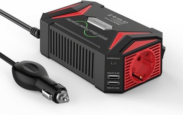 PRZETWORNICA SAMOCHODOWA 12V 230V 300W /600W SINUS