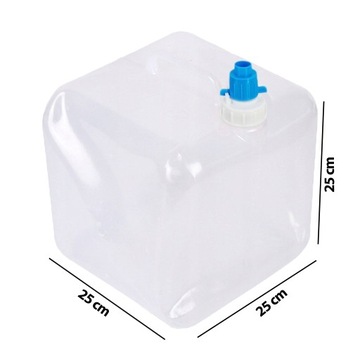 Большой, вместительный подвесной резервуар для питьевой воды Ghirba объемом 15 л.