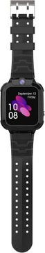 SMARTWATCH DZIECIĘCY GPS ŁATWY W OBSŁUDZE ZEGAREK BLUETOOTCH CZARNY ELEJAFE