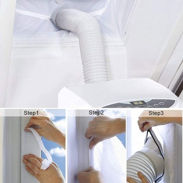 УПЛОТНИТЕЛЬ ОКОН 400 СМ ДЛЯ ПЕРЕНОСНЫХ КОНДИЦИОНЕРОВ, СУШИЛЬНЫХ ШКАФОВ