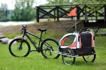 ДЕТСКИЙ ВЕЛОСИПЕД 2-МЕСТНЫЙ С АМОРТИЗАТОРОМ FUNFIT KIDS PRO