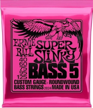 ERNIE BALL 2824 struny do basu 5-strunowego 40-125