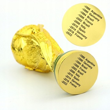 ЗОЛОТОЙ КУБОК ТРОФЕЙ 36 СМ ИЗ СМОЛЫ ЧЕМПИОНАТ МИРА