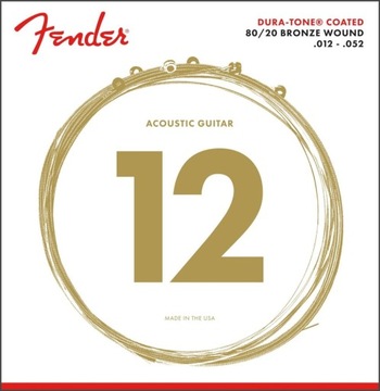 Fender 880L 12-52 struny do gitary akustycznej