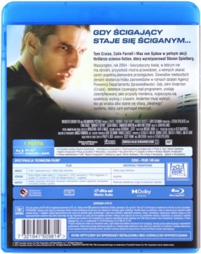 Отчет меньшинства, Blu-ray
