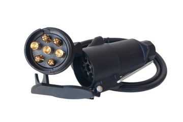 УДЛИНИТЕЛЬ ДЛЯ ПРИЦЕПА 7-ПОНЯТНЫЙ КАБЕЛЬ 80 см ПРЯМОЙ УДЛИНИТЕЛЬНЫЙ КАБЕЛЬ 7-ЖИЛЬНЫЙ