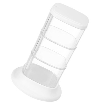 Clear Jewelry Organizer Rotatable Storage Box