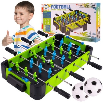 Настольный футбол Аркадная игра Мини-ворота для настольного футбола + мячи