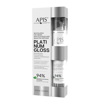 Apis Platinum Gloss krem pod oczy platyna peptydy