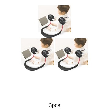 3x 1 * Leniwy Wentylator. 1 * kabel USB.