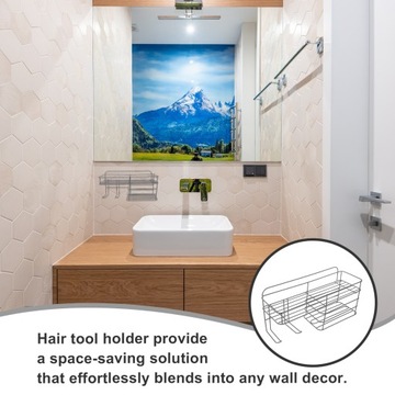 Органайзер для инструментов для укладки, подставка для фена.