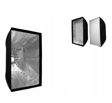 SOFTBOX STUDYJNY 60x90cm 2 dyfuzory SZYBKI MONTAŻ