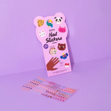 OMY: naklejki na paznokcie Nail Stickers Kawaii