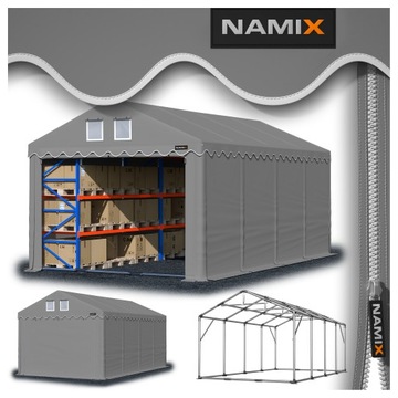 Namiot PRESTIGE 6x8 [2,6m] magazynowy CAŁOROCZNY