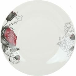 TALERZ OBIADOWY 23CM, DO II DANIA,PORCELANA