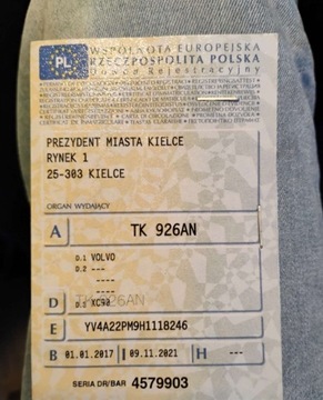 Volvo XC90 II SUV 2.0 T6 320KM 2017 Volvo XC 90 2017r, 2.0 Benzyna 4x4. AUT. 7osob. Uszkodzony przod i tyl. Je, zdjęcie 30