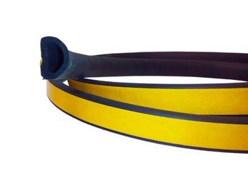 USZCZELKA SAMOPRZYLEPNA CZARNA DRZWI 21x15