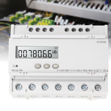 DTS1946 Трехфазный четырехпроводной счетчик электроэнергии, IQ