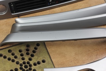 Декоративные планки, серебристый декор BMW E90 E91 EU Europa Navigation CCC