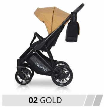 Коляска NUNO Riko - 02 Золото