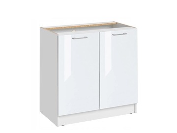 ecoModel Szafka stojąca D8 Biały Połysk