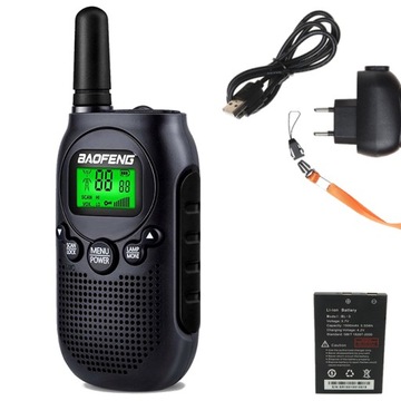 2 рации BAOFENG BF-T6 PMR РАДИОТЕЛЕФОН ВЫСОКОГО ДИАПАЗОНА