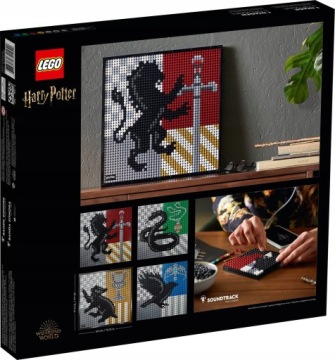 LEGO ART BLOCKS 31201 ГАРРИ ПОТТЕР ХОГВАРТС ГЕРБЫ