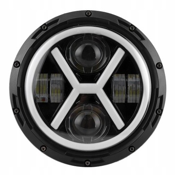 7-calowy reflektor motocyklowy LED 2000LM IP68