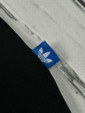 ADIDAS ORIGINALS Bluza Track Rozpinana Damska Duże Logo na Plecach r. XS