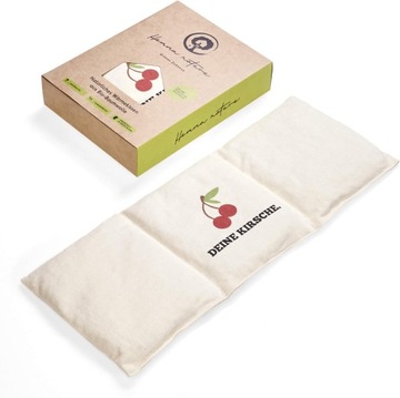Подушка Hemma Nature Cherry core из натурального хлопка 50х20