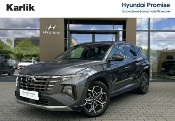 Hyundai Tucson IV SUV HEV 1.6 T-GDI HEV 230KM 2024 Hyundai Tucson Hybryda 230KM N-LINE Niski przebieg Gwarancja Serwisow