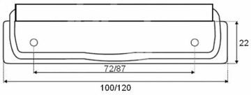 металлический ЗАЖИМ для БУФЕРА ОБМЕНА