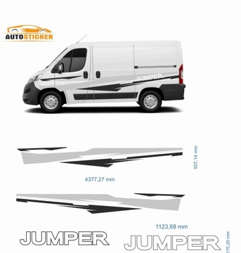 naklejka naklejki bus Citroen Jumper
