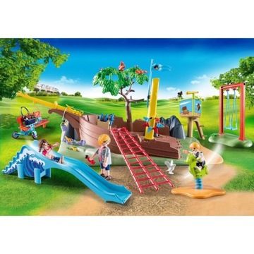 Playmobil City Life 70741 Plac zabaw z wrakiem statku - klocki