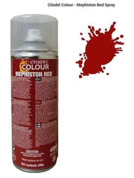 Citadel MEPHISTON RED spray 400 ml nowy Games Workshop sklep Gram