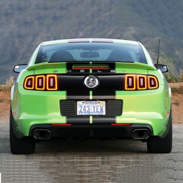Наклейка ЭМБЛЕМА ЗНАК Shelby Ford Mustang-Black