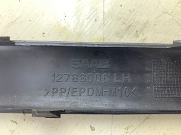 SAAB 9-3 93 LIŠTA NÁRAZNÍKU LEVÝ ZADNÍ 12788006