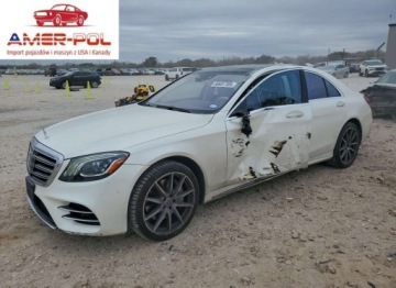Mercedes Klasa S W223/V223 2020 Mercedes-Benz Klasa S 560 2020 4.0 Benzyna 463KM