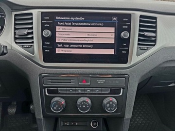 Volkswagen Golf Sportsvan Sportsvan Facelifting 1.0 TSI 110KM 2018 Volkswagen Golf Sportsvan 1.0TSI 110KM Trendline Bezwypadkowy Serwisowany, zdjęcie 12