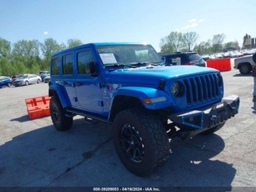 Jeep 2021 Jeep Wrangler 2021r, Wrangler, Unlimited Sahara, 4x4, 2.0L 2.0 Hybryda, zdjęcie 1